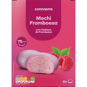 Gelado Mochi Framboesa Continente 6 Un