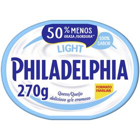 Queijo Para Barrar Light Philadelphia 270 gr