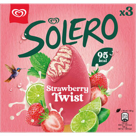Gelado De Morango Strawberry Twist Solero 3  Un