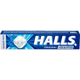 Rebuçados De Mentol E Eucalipto Halls 32 gr