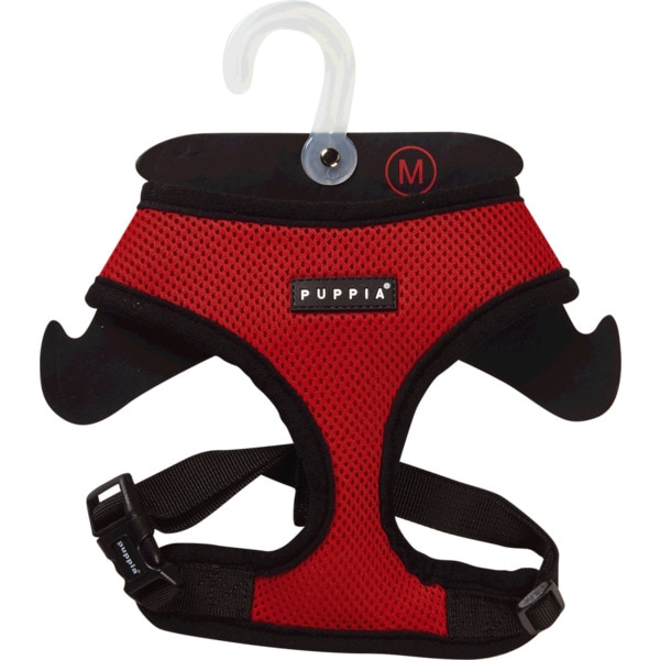 Peitoral Soft Para Cão Vermelho Tamanho M 1 unidade