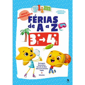 Plim! Férias De A A Z - 3.º > 4.º Ano - 2023