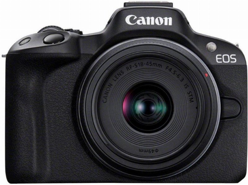 Máquina Fotográfica Canon Eos R50 Bk+Rfs18-45Is Stm