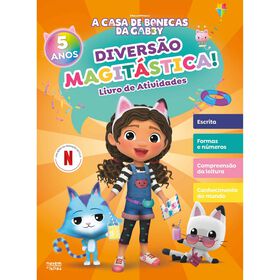 Gabby's Dollhouse - Diversão Magitástica! Livro De Atividades: 5 Anos