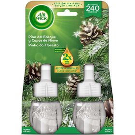 Ambientador Recarga Elétrico Pinho Da Floresta Duo Air Wick 2 Un