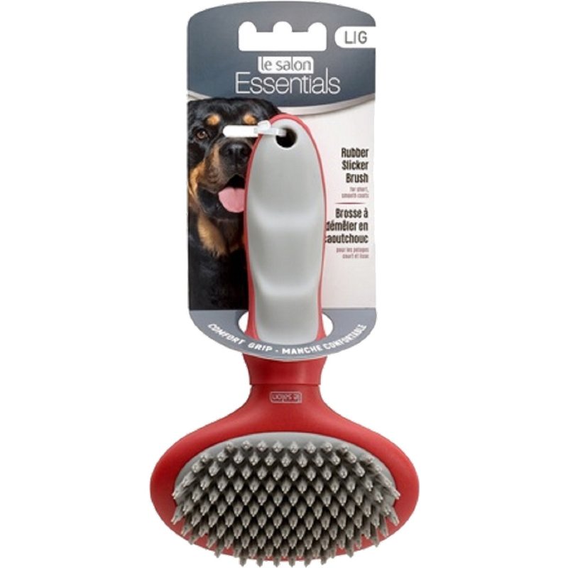 Cardadeira Para Cão Com Pêlo Liso E Curto 1 unidade