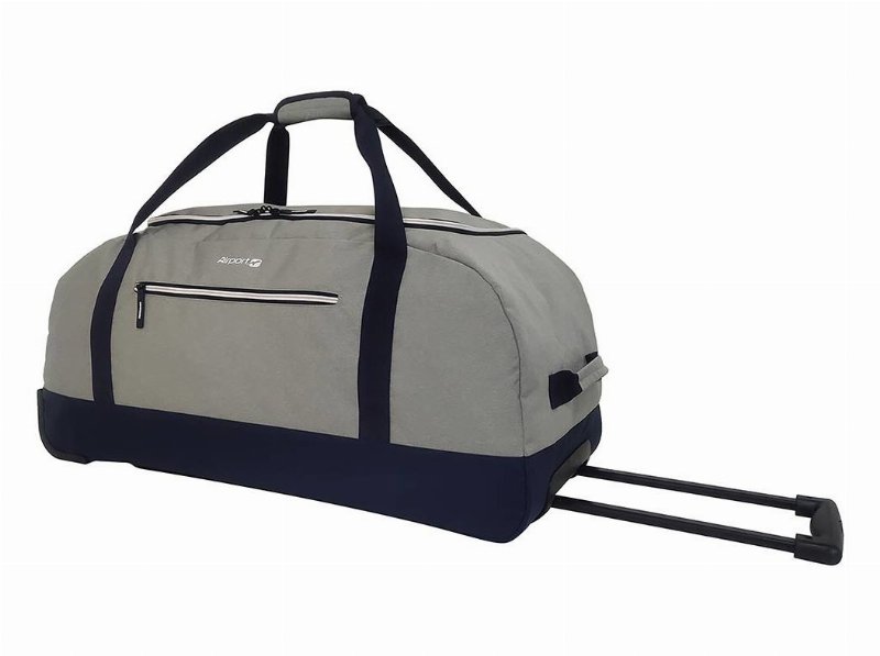 Saco Trolley Airport 75X35X40Cm Cinzento Claro