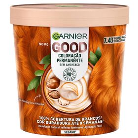 Coloração Permanente Acobreado Cúrcuma 7.43 Garnier Good 1 Un
