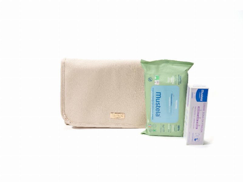 Kit Muda Fralda Mustela Bege