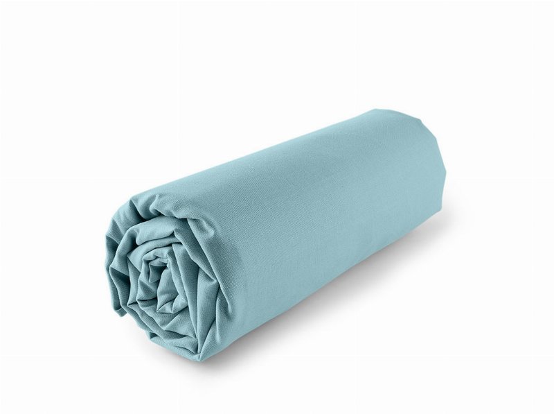 Lençol De Baixo Actuel 60% Poliester/40% Algodão Azul 140X200Cm