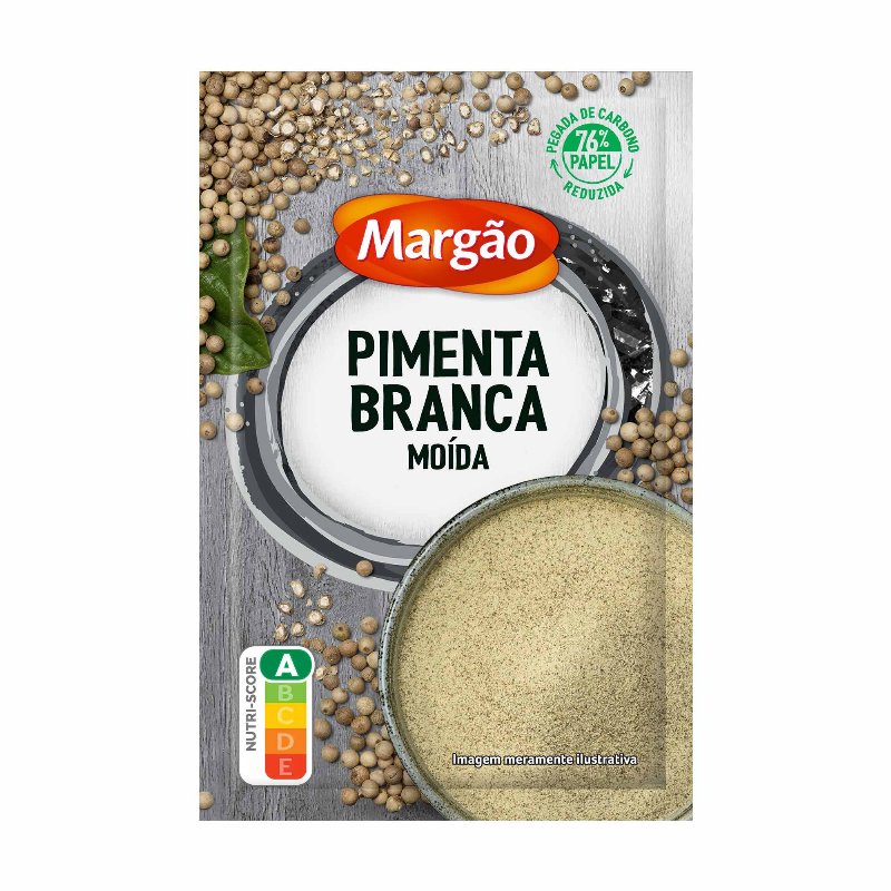 Pimenta Branca Moída Margão 17 g