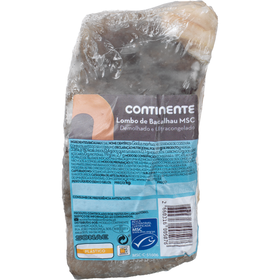 Lombos De Bacalhau Msc Higienizado Congelado Continente 350 gr (Aprox.)