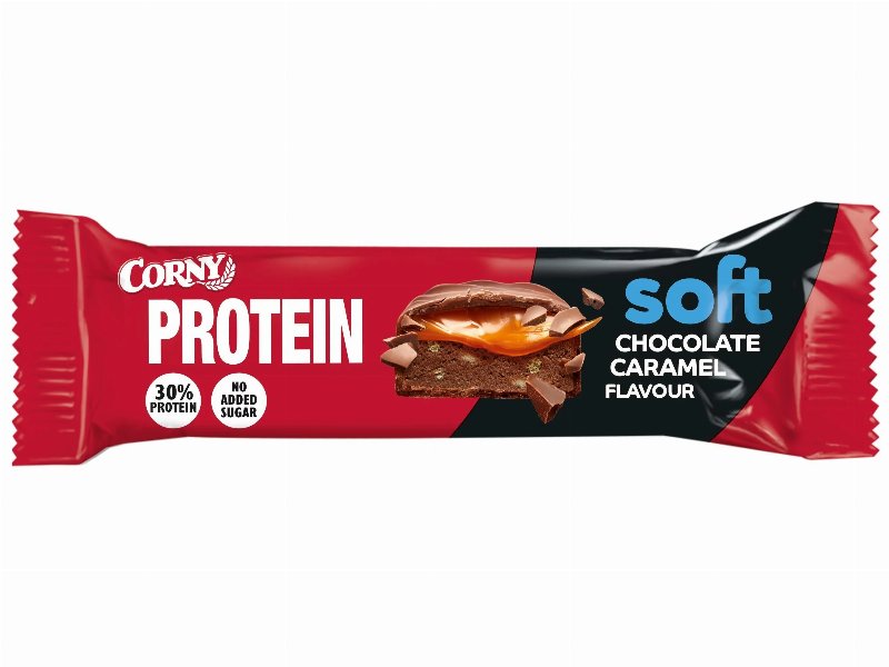 Barra Corny Proteína Chocolate Caramelo 45 g