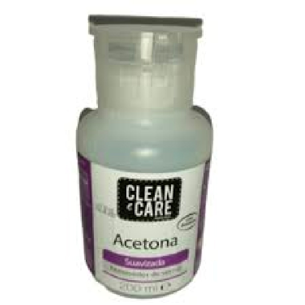 Acetona Suavizada Com Doseador Clean E Care 200 ml