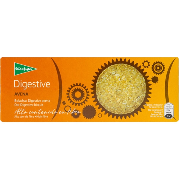 Bolachas Digestivas De Aveia 425 g