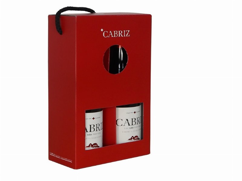 Conjunto Vinho Tinto Cabriz Colheita Selecionada 2X0.75 l