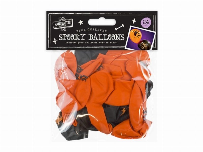 Conjunto De Balões Halloween Do Art 24 Unidades