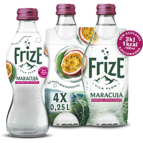 Água Com Gás Maracujá Frize 4 X 25 cl