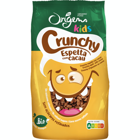 Cereais Crunchy Kids Espelta Com Cacau Origens Bio 125 gr