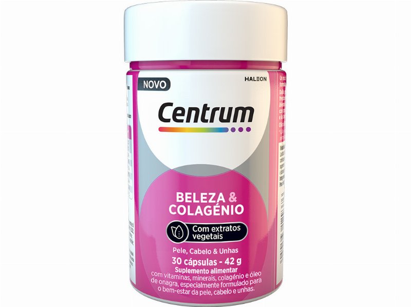 Suplemento Centrum Beleza E Colagenio 30Caps