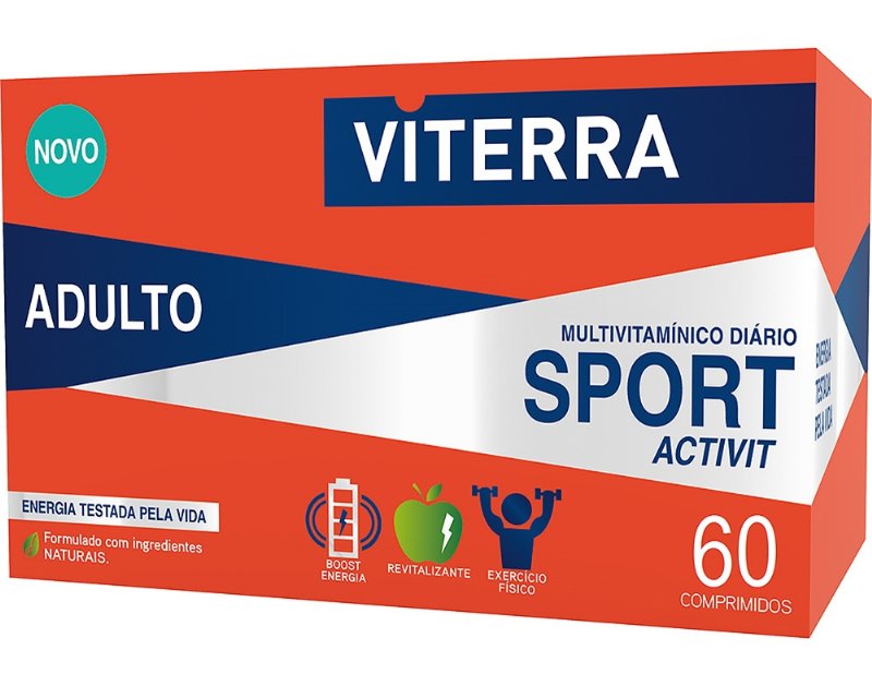 Suplemento Viterra Sport Activit 60 Comprimidos