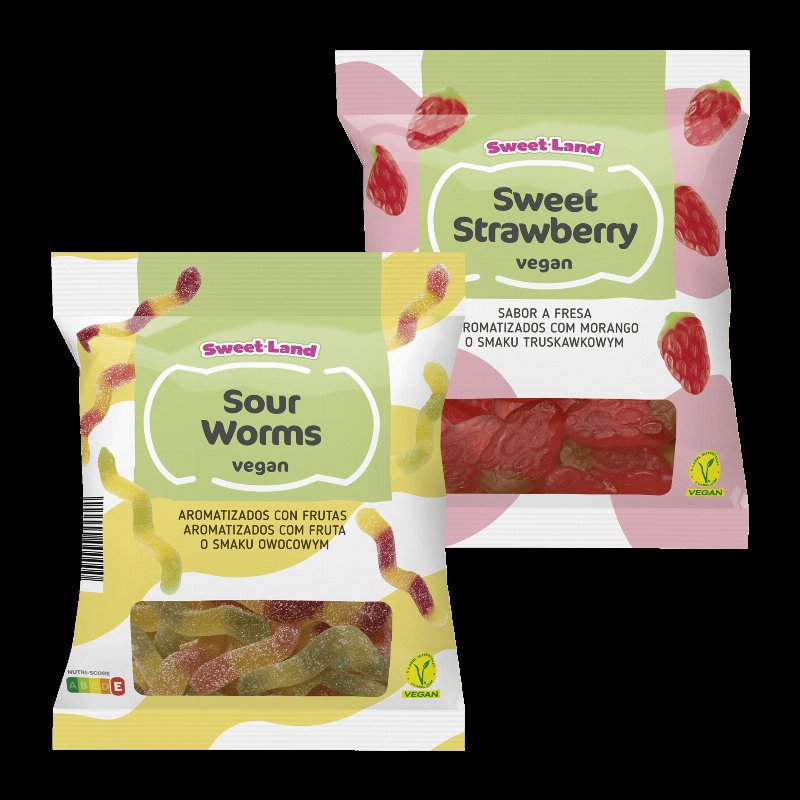 Gomas De Fruta Vegan Sortido