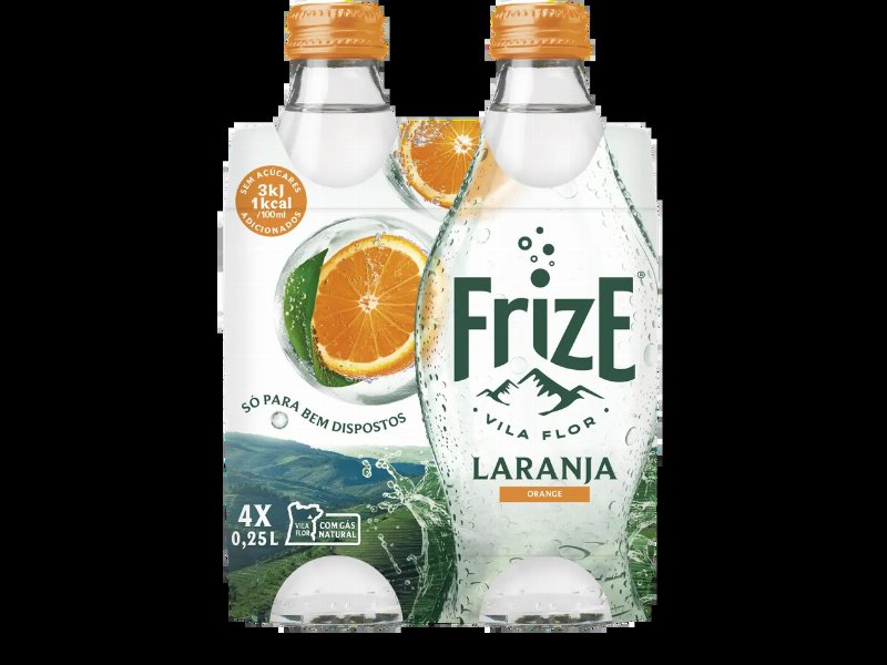 Água Com Gás Laranja/ Ananás