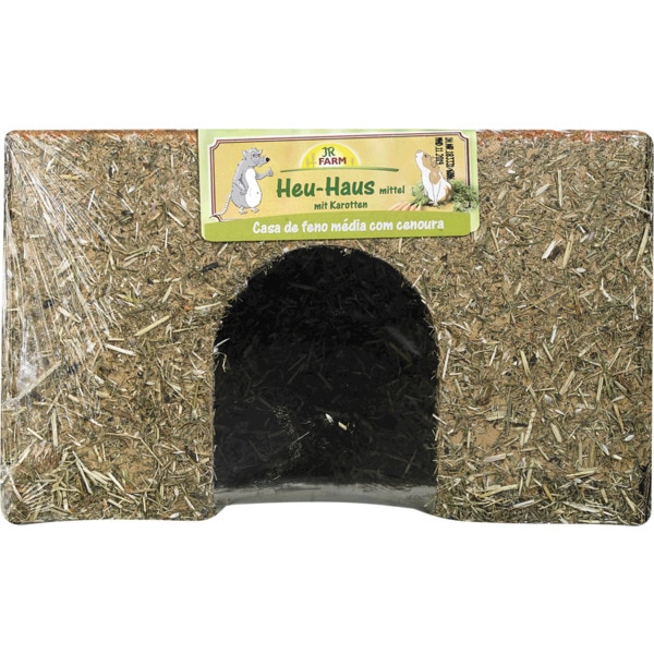 Casa De Feno Média Com Cenoura Para Roedores 350 g