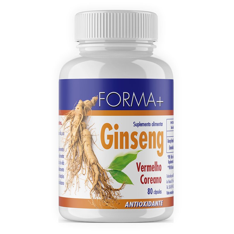 Ginseng Vermelho Coreano 80 unidades