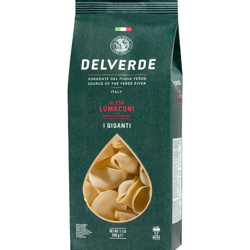 Massa Cotovelos Lumaconi Gigante 500 g