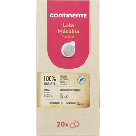 Pastilhas De Café Moído Torrado Int 11 Continente 20 Un
