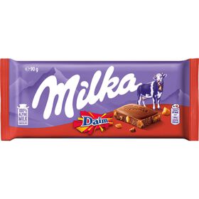 Tablete De Chocolate Daim Milka 90 gr