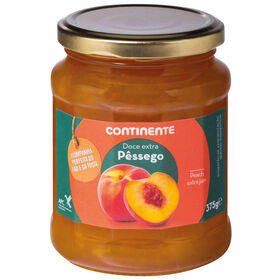 Doce Extra Pêssego Continente 375 gr