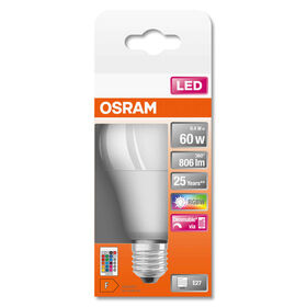 Lâmpada Rgb Led Standard E27 9W Com Comando Osram 1 Un