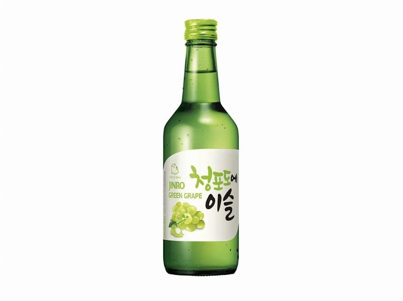 Bebida Soju Jinro Uva Verde 13% Vol 350 ml