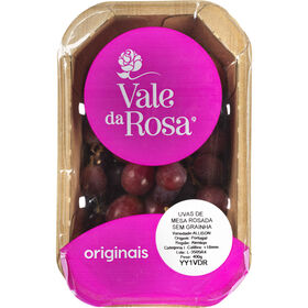 Uva Rosada Ou Preta Sem Grainha Sweet Vale Da Rosa 400 gr
