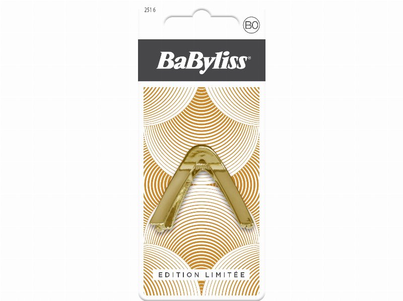 Mola Cabelo Babyliss Pequena Dourada Un