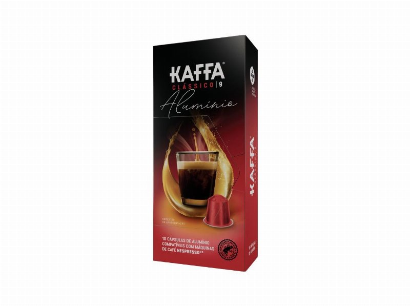 Cápsulas Kaffa Compatível Nespresso Café Clássico Intensidade 9 10Un