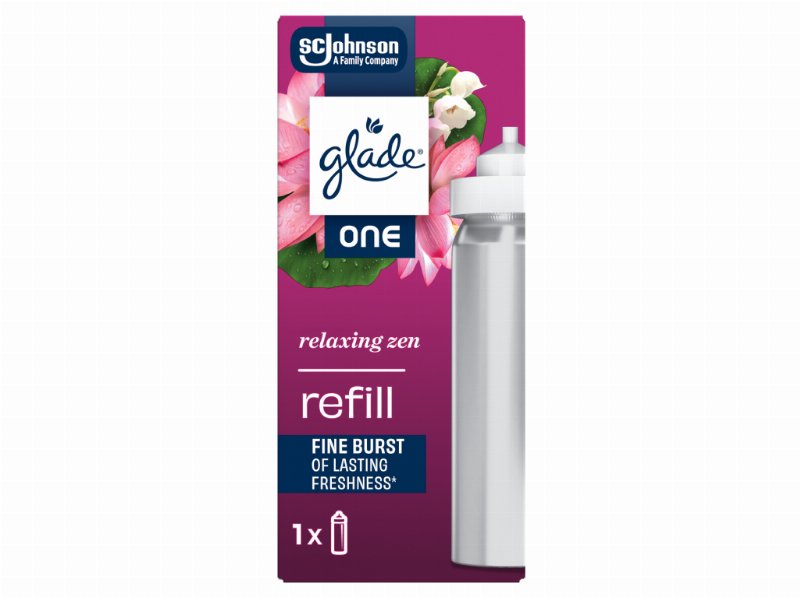 Ambientador Glade One Relax Zen Rec 1Un