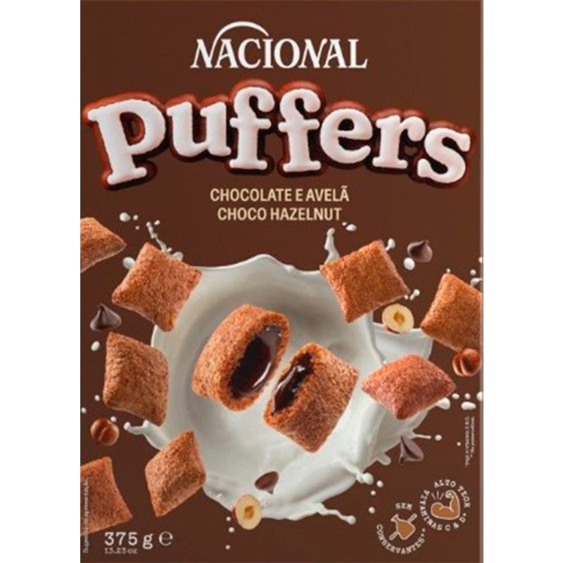 Cereais Chocolate E Avelã Puffers 375 g