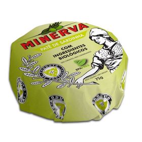 Patê De Sardinha Com Ingredientes Biológicos Minerva 75 gr
