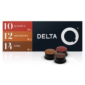 Cápsulas De Café Embalagem Int 14, 12, 10 Delta Q 40 Un