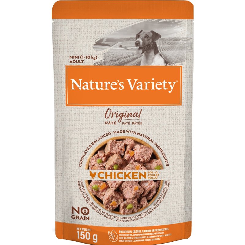 Comida Húmida Para Cão Mini Adulto 1-10 kg Original De Frango 150 g