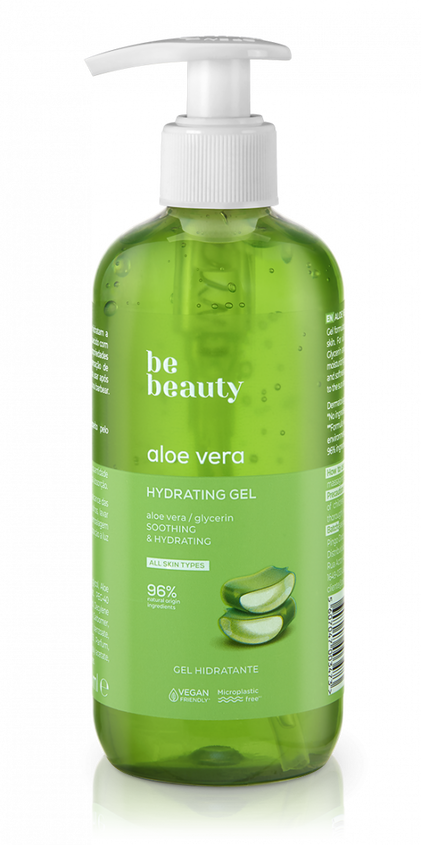 Gel Hidratante Com Aloe Vera Be Beauty 0.3L
