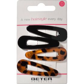 Ganchos Cabelo Tipo Rã Beter 4 Un