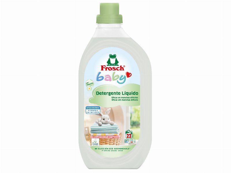 Detergente Roupa Máquina Líquido Frosch Baby 22D
