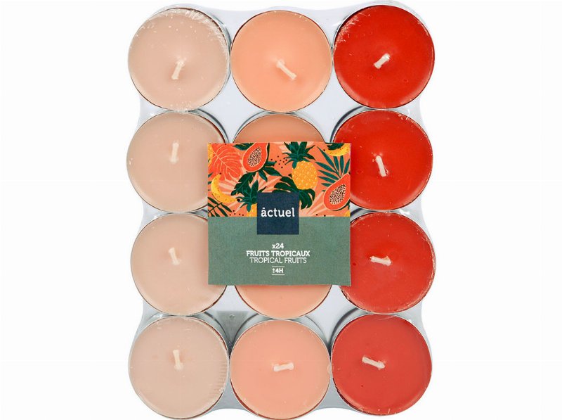 Tealights Aromático Actuel Frutos Tropicais