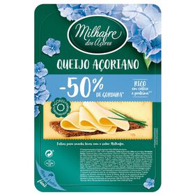 Queijo Curado Light Fatiado Milhafre 180 gr