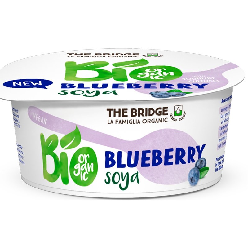 Iogurte Bio De Soja E Mirtilo 125 g