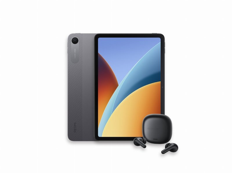 Pack Tablet Redmi Pad2 (9.7'' 4/64Gb Gray) + Buds 8 Lite Black